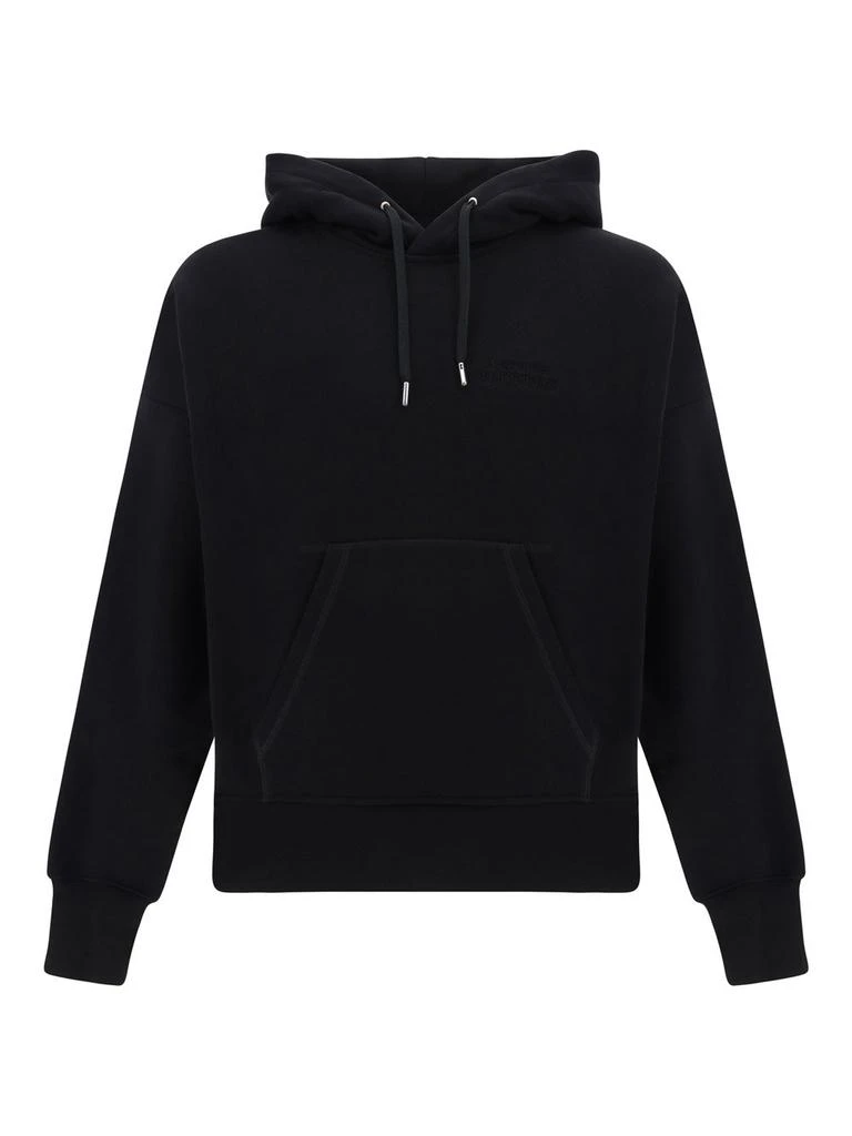 商品Alexander McQueen|Alexander McQueen Logo Embroidered Drawstring Hoodie,价格¥2786,第1张图片