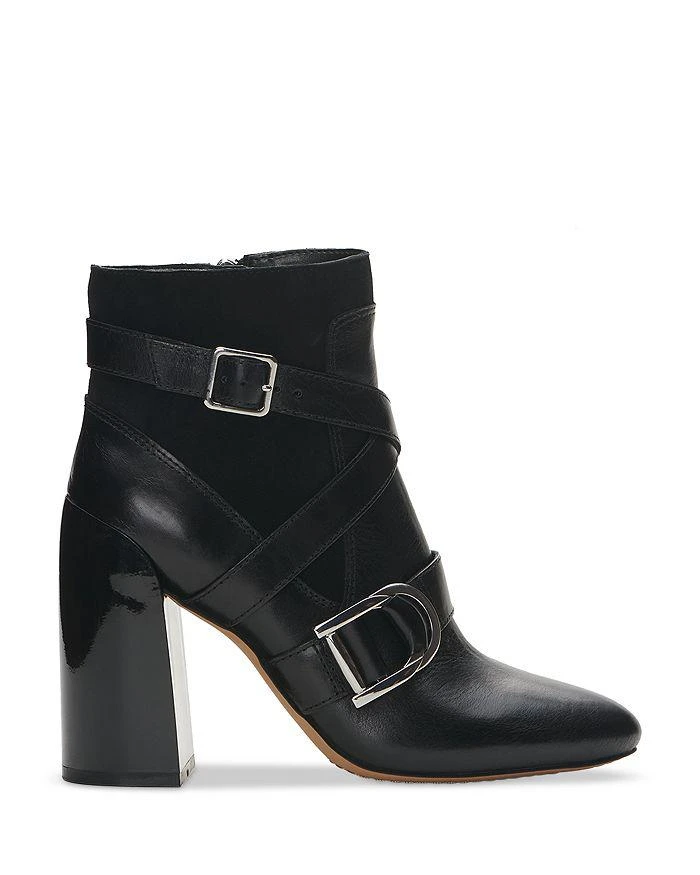 商品Vince Camuto|Women's Erillie Almond Toe Decorate Buckle High Heel Booties,价格¥354,第2张图片详细描述