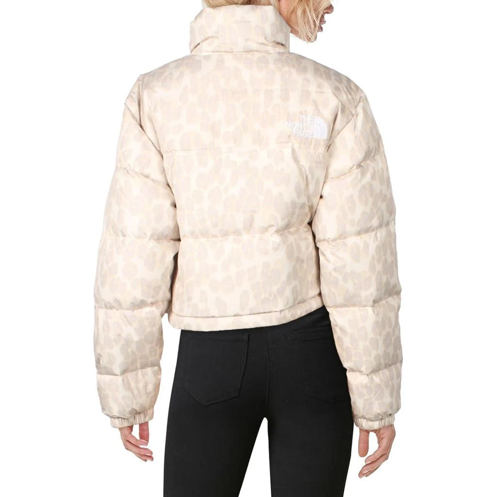 商品The North Face|The North Face Womens Print Nuptse Short Cropped Relaxed Fit Puffer Jacket,价格¥703,第2张图片详细描述