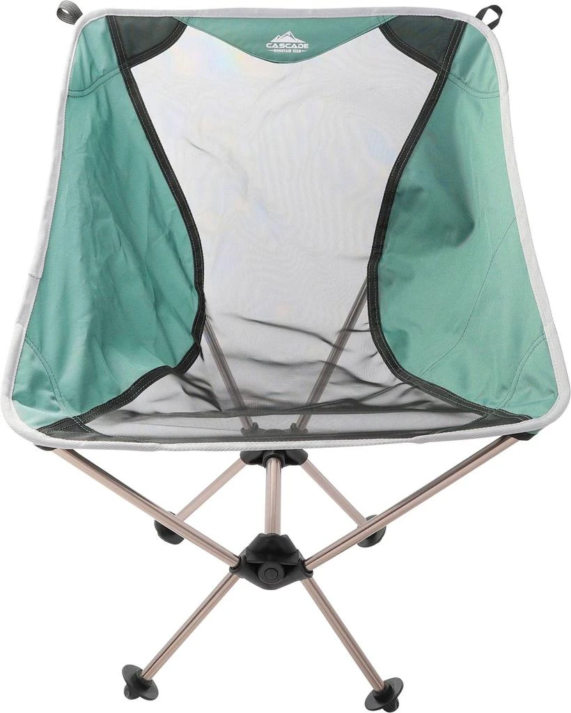 商品Cascade Mountain Tech|Cascade Ultralight High-Back Camp Chair,价格¥410,第1张图片