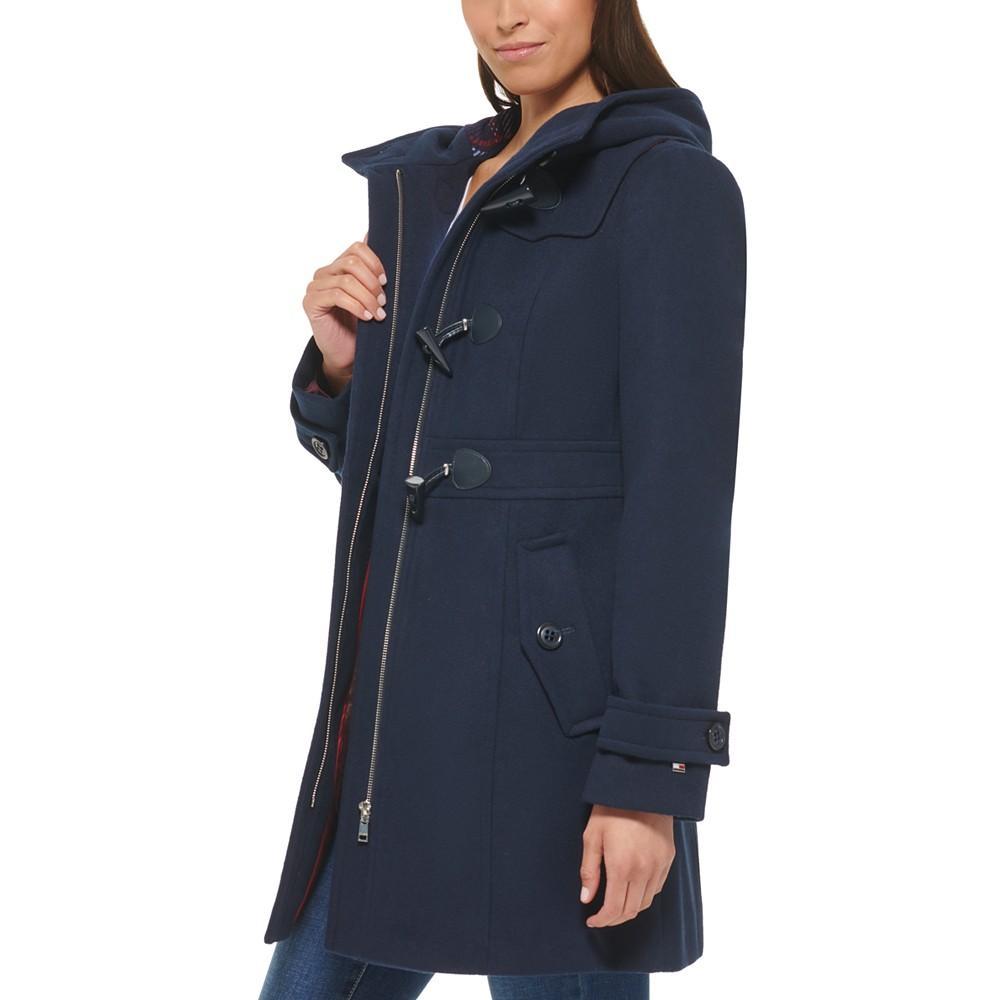 商品Tommy Hilfiger|Women's Hooded Toggle Walker Coat, Created for Macy's,价格¥1118,第6张图片详细描述