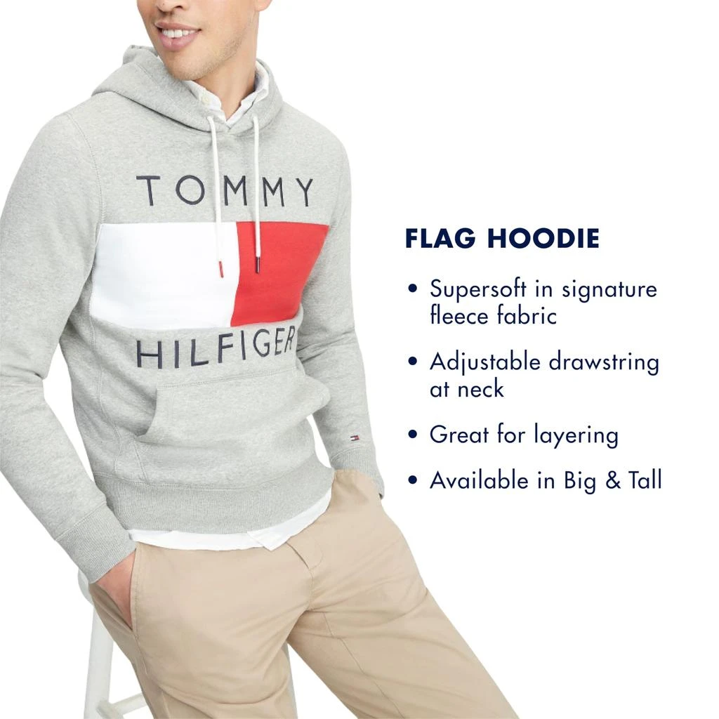 商品Tommy Hilfiger|Tommy Hilfiger Denim Brooks Pullover Hoodie Sweatshirt,价格¥242,第4张图片详细描述