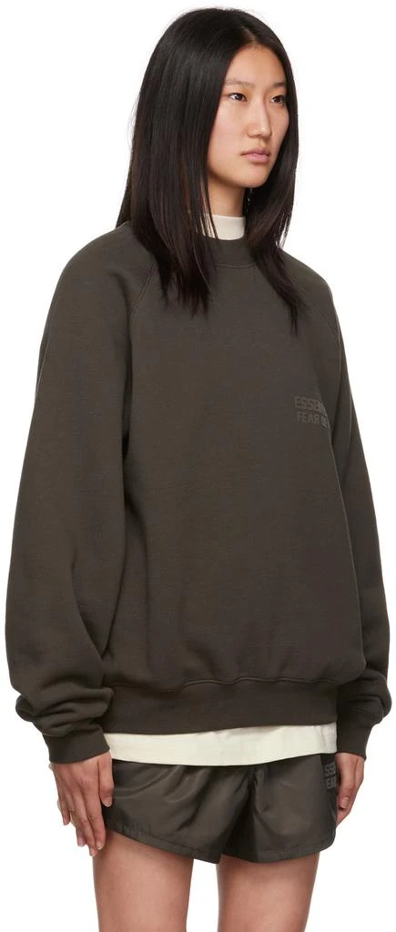 商品Essentials|Gray Crewneck Sweatshirt,价格¥443,第2张图片详细描述