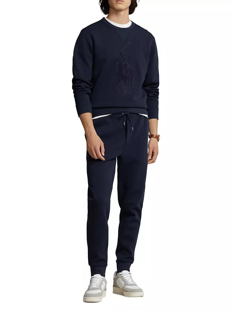 商品Ralph Lauren|Double-Knit Chenille Logo Sweatshirt,价格¥1089,第2张图片详细描述