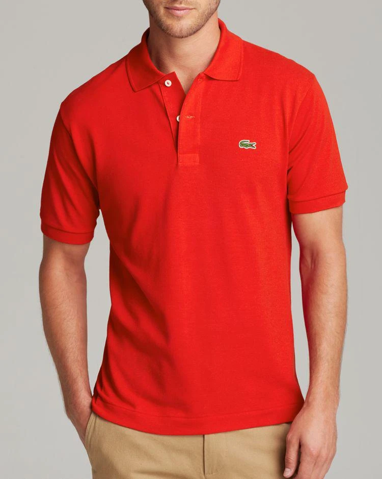 商品Lacoste|鳄鱼经典 Short Sleeve Piqué Polo 衫,价格¥301,第1张图片