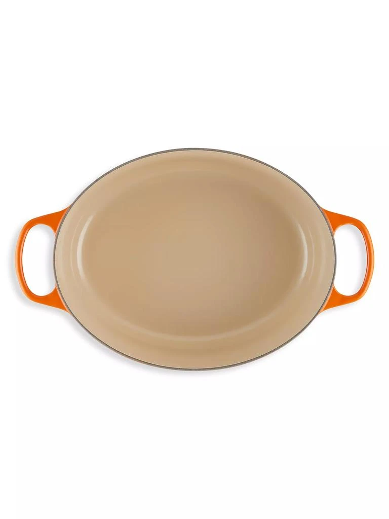 商品Le Creuset|9.5-Quart Signature Cast Iron Oval Dutch Oven,价格¥3934,第2张图片详细描述