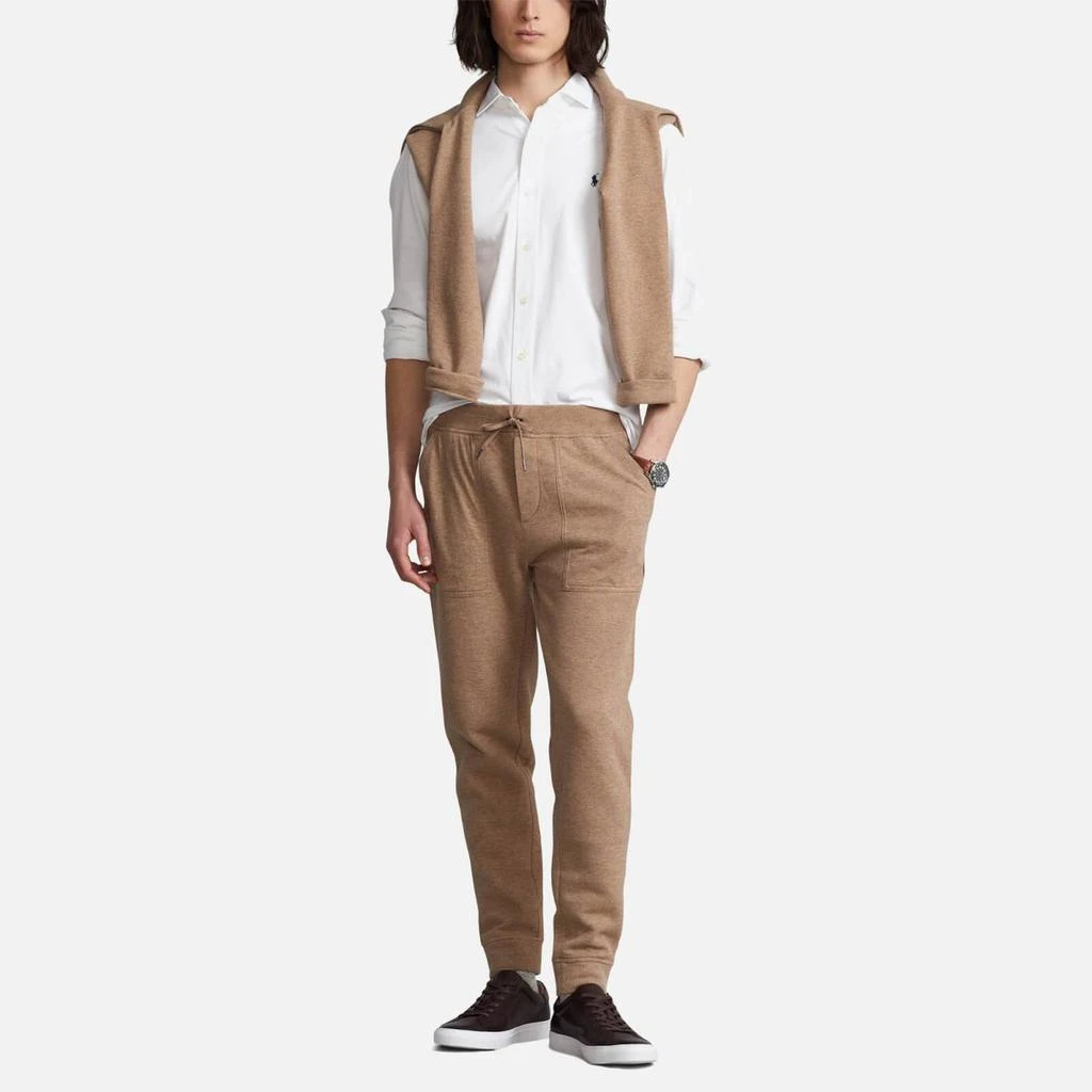 商品Ralph Lauren|Polo Ralph Lauren Men's Double Knit Joggers - Italian Heather,价格¥365,第3张图片详细描述