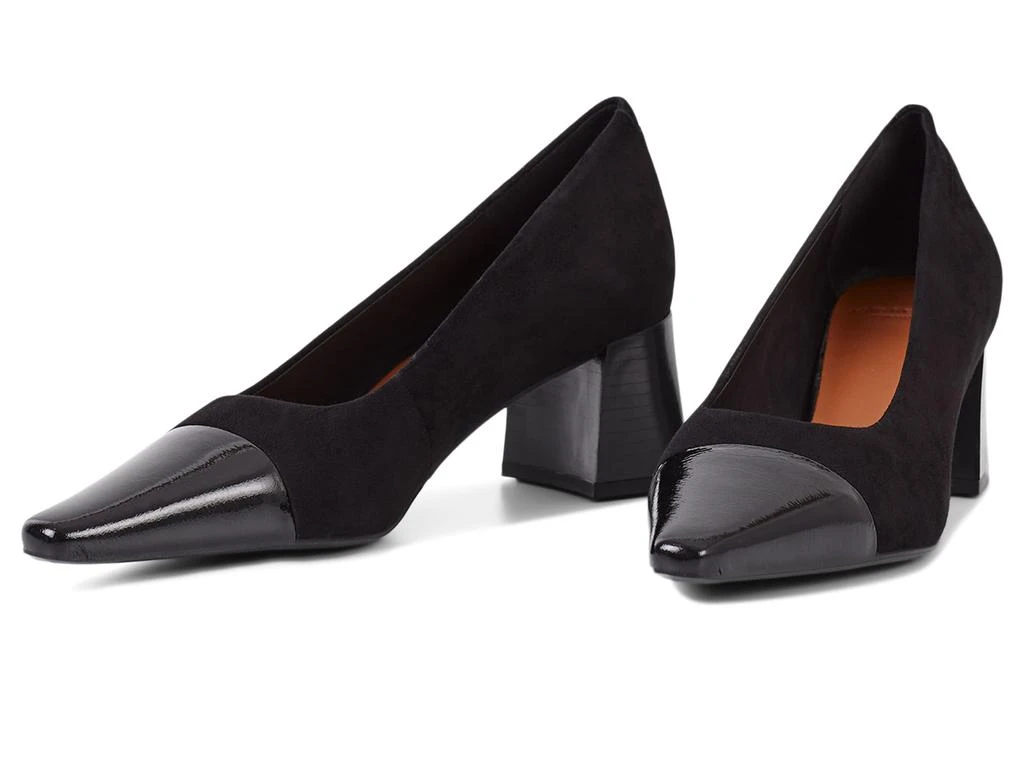 商品Vagabond Shoemakers|Altea Suede Toe Cap Heel,价格¥1101,第1张图片