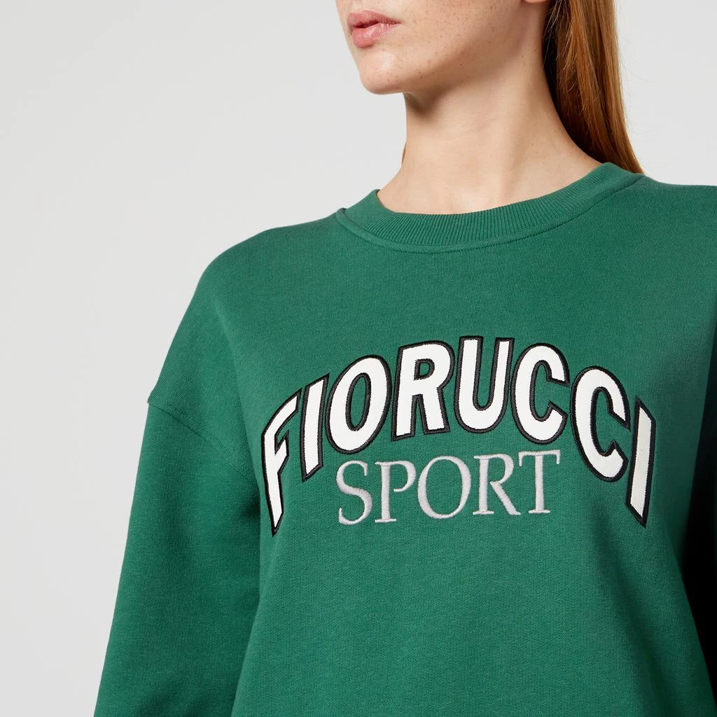 商品Fiorucci|Fiorucci Logo-Embroidered Cotton Sweatshirt,价格¥414,第4张图片详细描述