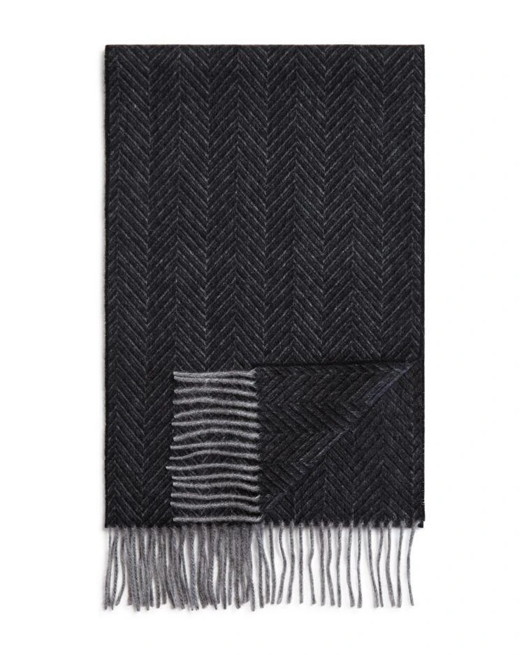 商品The Men's Store at Bloomingdale's|Cashmere Herringbone Scarf,价格¥808,第1张图片