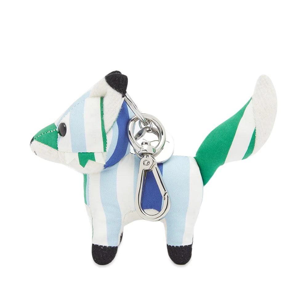 商品Maison Kitsune|Maison Kitsune Small Stripes Fox Bag Charm,价格¥542,第1张图片