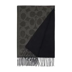 商品Coach|Signature C Reversible Cashmere Muffler,价格¥1362,第1张图片详细描述