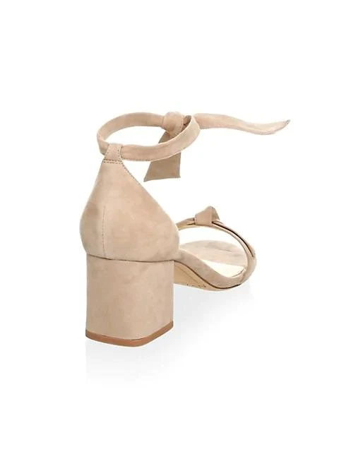 商品Alexandre Birman|Clarita Bow Suede Sandals,价格¥4415,第3张图片详细描述