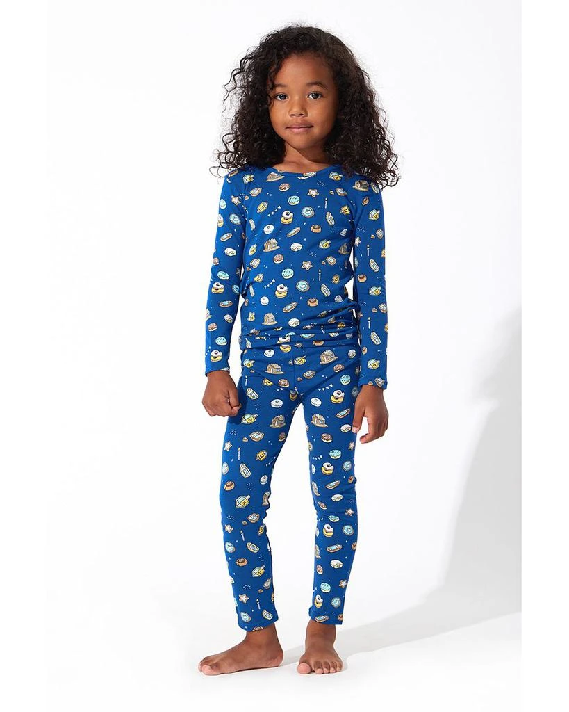 Unisex Hanukkah Cookies Print Pajama Set - Baby, Little Kid 商品