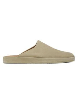 商品Vince|Edward Suede Slippers,价格¥434,第1张图片