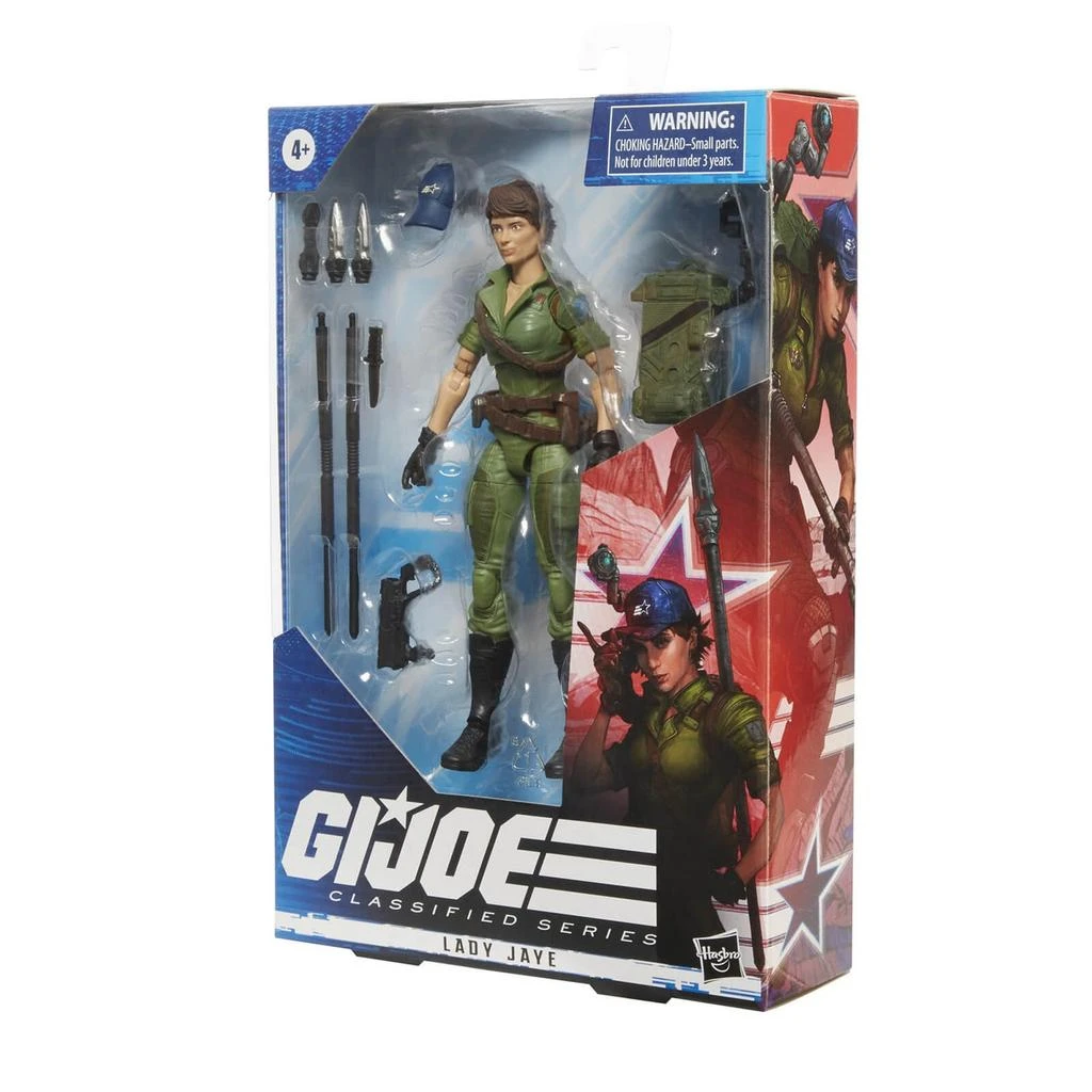 商品Hasbro|Hasbro G.I. Joe Classified Series Lady Jaye Action Figure,价格¥169,第2张图片详细描述