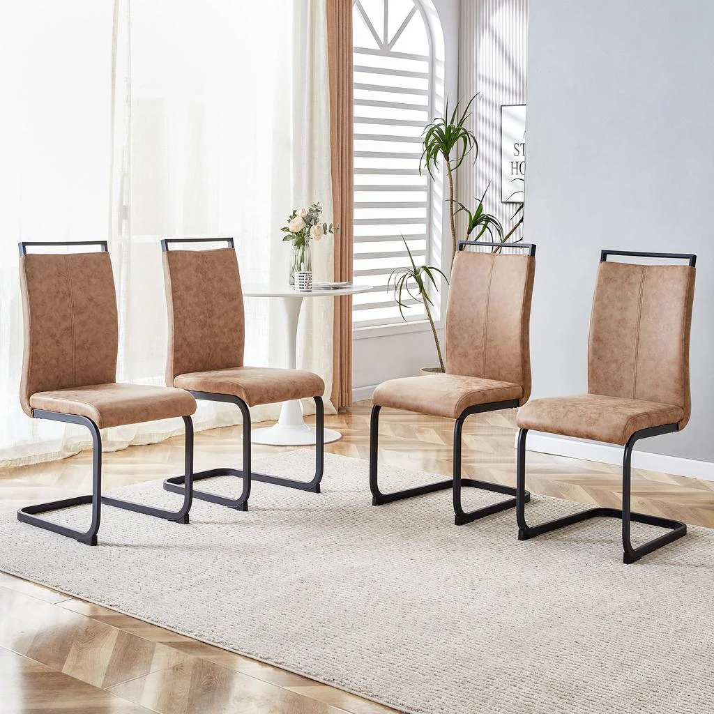 商品Streamdale Furniture|Streamdale Modern Dining Chairs,价格¥4024,第2张图片详细描述