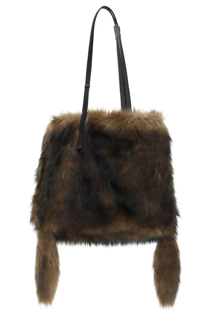 商品Burberry|FAUX FUR ASTRA LARGE BAG,价格¥16267,第1张图片