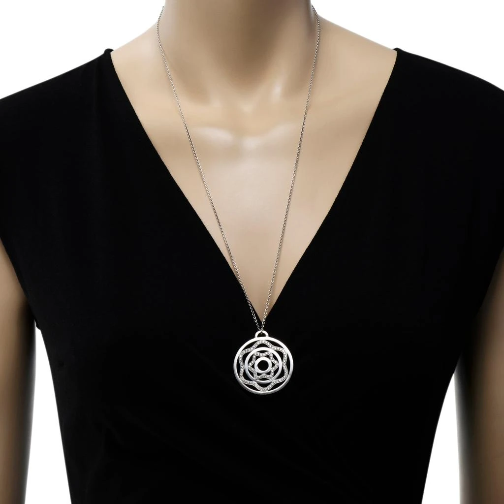 商品Kwiat|Kwiat 18K White Gold, Diamond Circle Pendant Necklace,价格¥33799,第3张图片详细描述