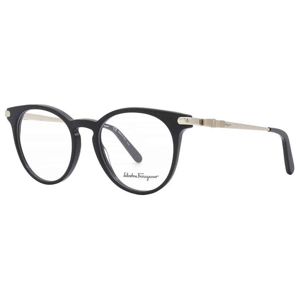 商品Salvatore Ferragamo|Salvatore Ferragamo Demo Oval Ladies Eyeglasses SF2927 001 50,价格¥439,第3张图片详细描述