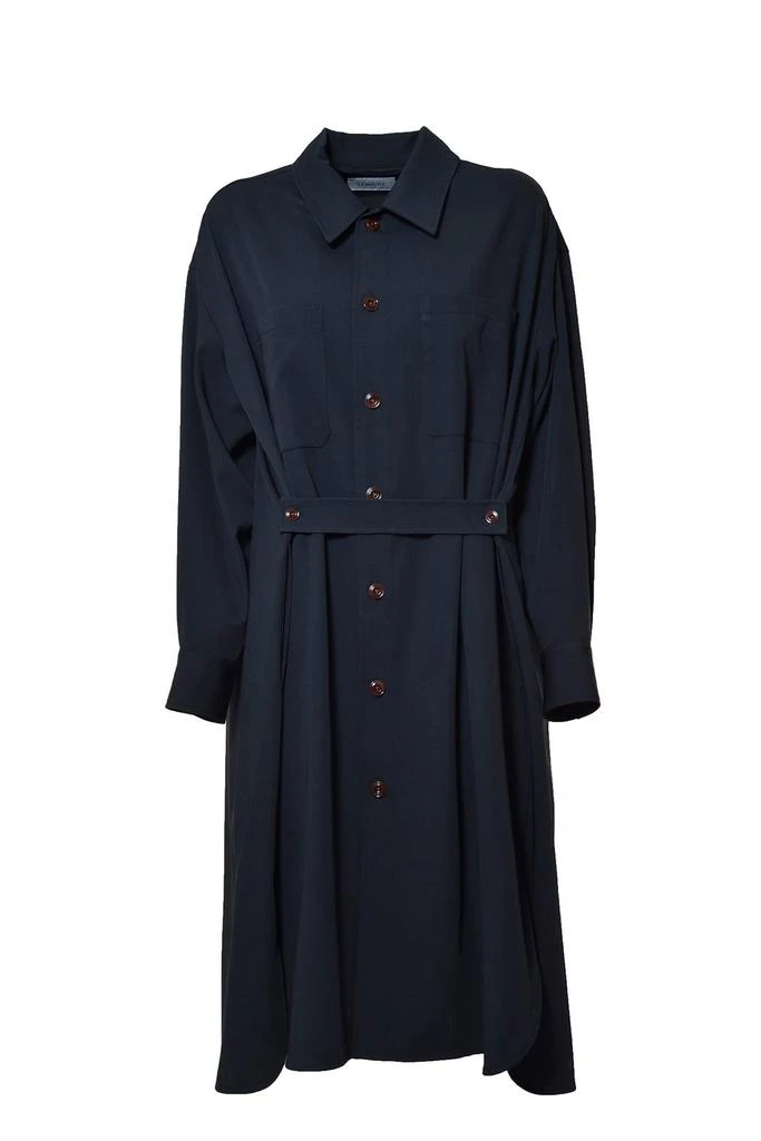 商品Lemaire|Lemaire Pleated Shirt Dress,价格¥3443,第1张图片