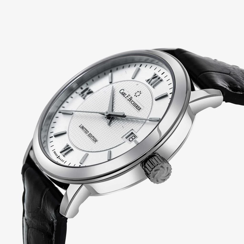 商品Carl F. Bucherer|Carl F. Bucherer Adamavi AutoDate Limited Edition Stainless Steel Automatic Men's Watch 00.10314.08.15.99,价格¥6741,第2张图片详细描述