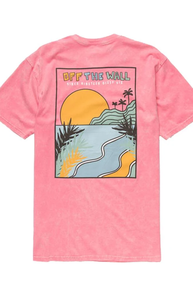 商品Vans|Overlook T-Shirt - Pink Lemonade,价格¥72,第1张图片