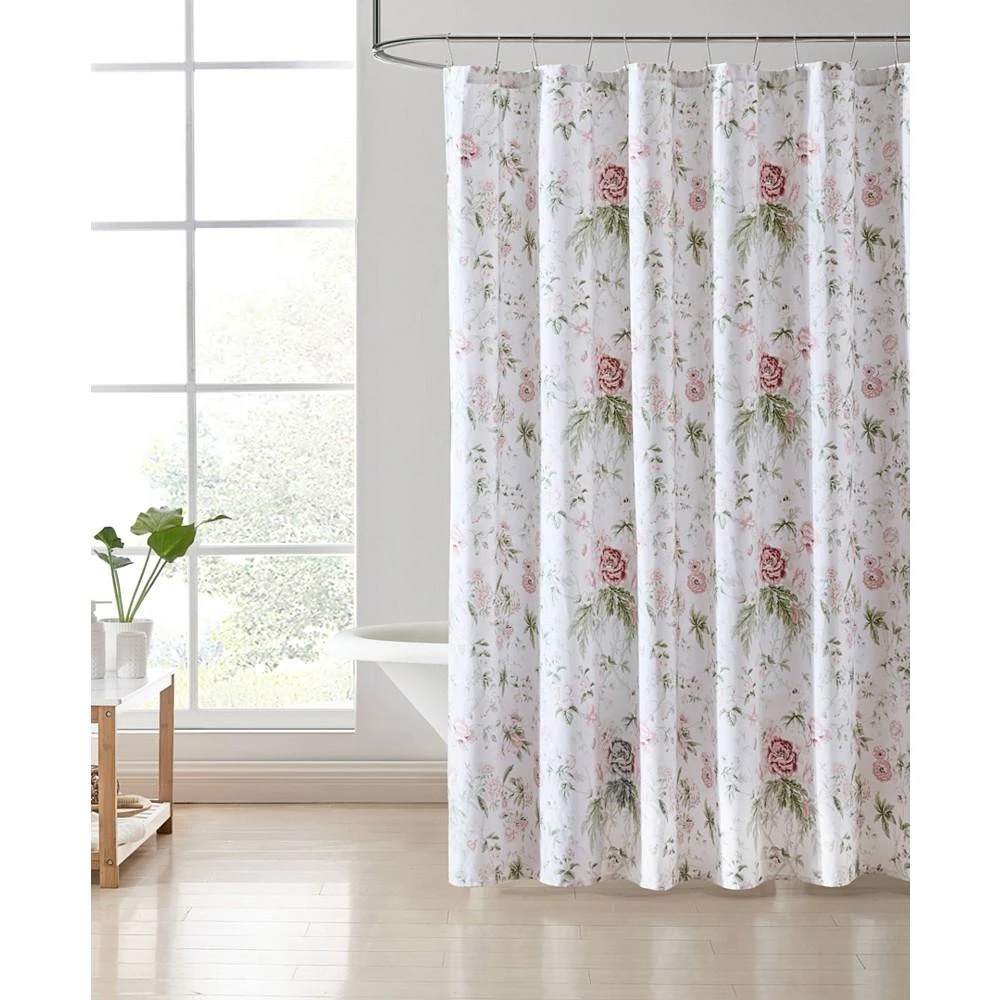 商品Laura Ashley|Breezy Floral Shower Curtain, 72" x 72",价格¥224,第2张图片详细描述