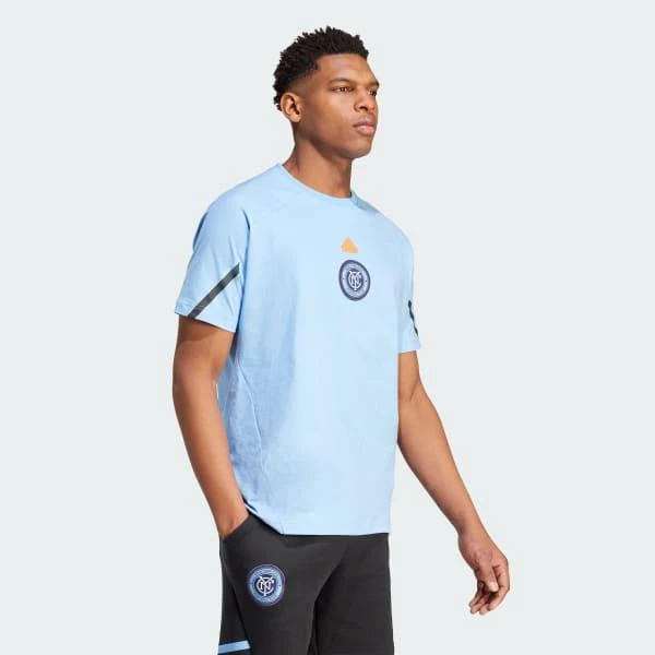 商品Adidas|New York City FC Designed for Gameday Travel Tee,价格¥277,第3张图片详细描述