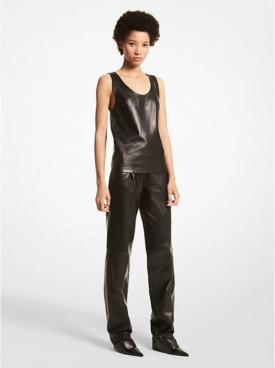 商品Michael Kors|Plongé Leather Tank Top,价格¥3353,第1张图片