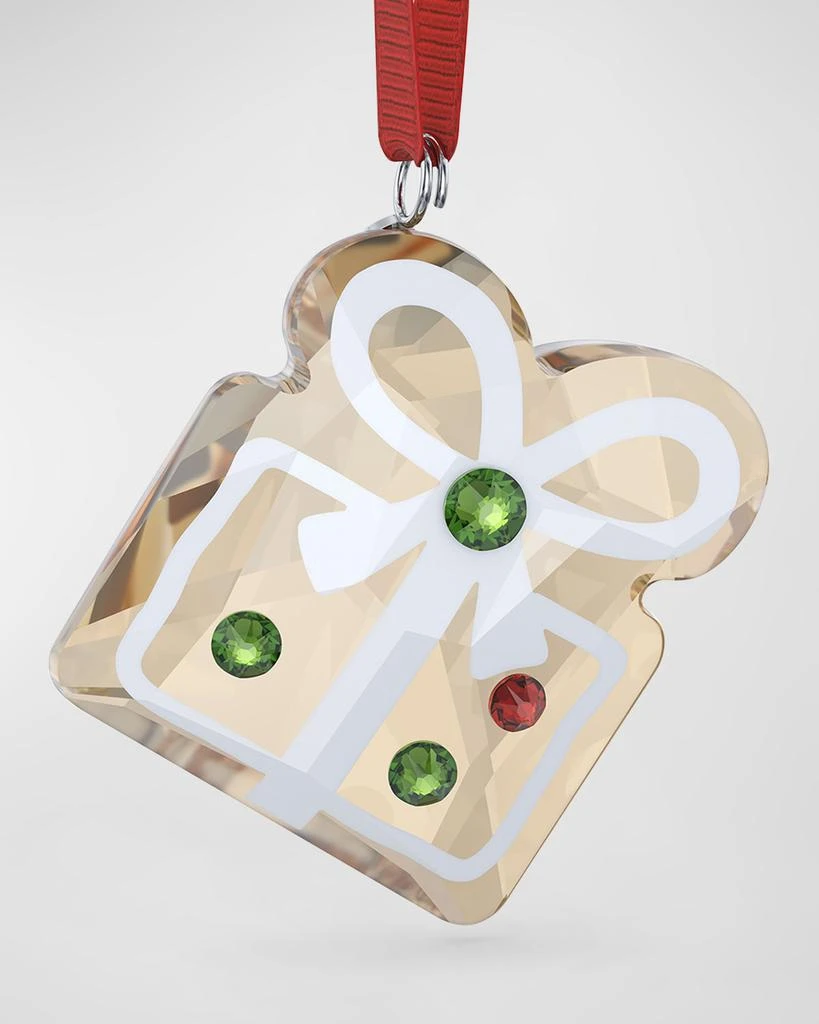 商品Swarovski|Holiday Cheers Gingerbread Gift Christmas Ornament,价格¥688,第1张图片