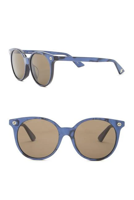 商品Gucci|53mm Round Sunglasses,价格¥976,第1张图片