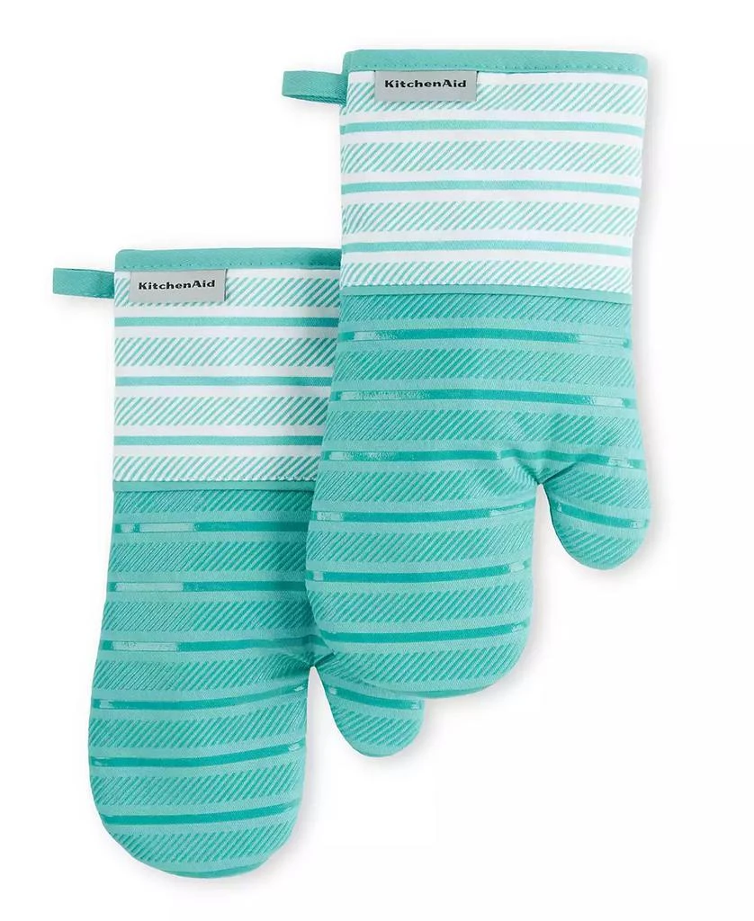商品KitchenAid|Albany Oven Mitt 2-Pack Set, 7" x 13",价格¥208,第1张图片