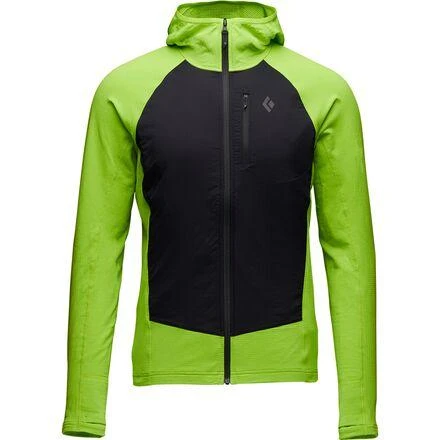 商品Black Diamond|Coefficient LT Hybrid Hooded Jacket - Men's,价格¥669,第3张图片详细描述