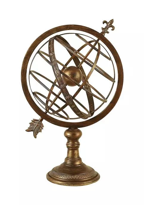 商品Monroe Lane|Lane Traditional Metal Globe,价格¥2174,第1张图片