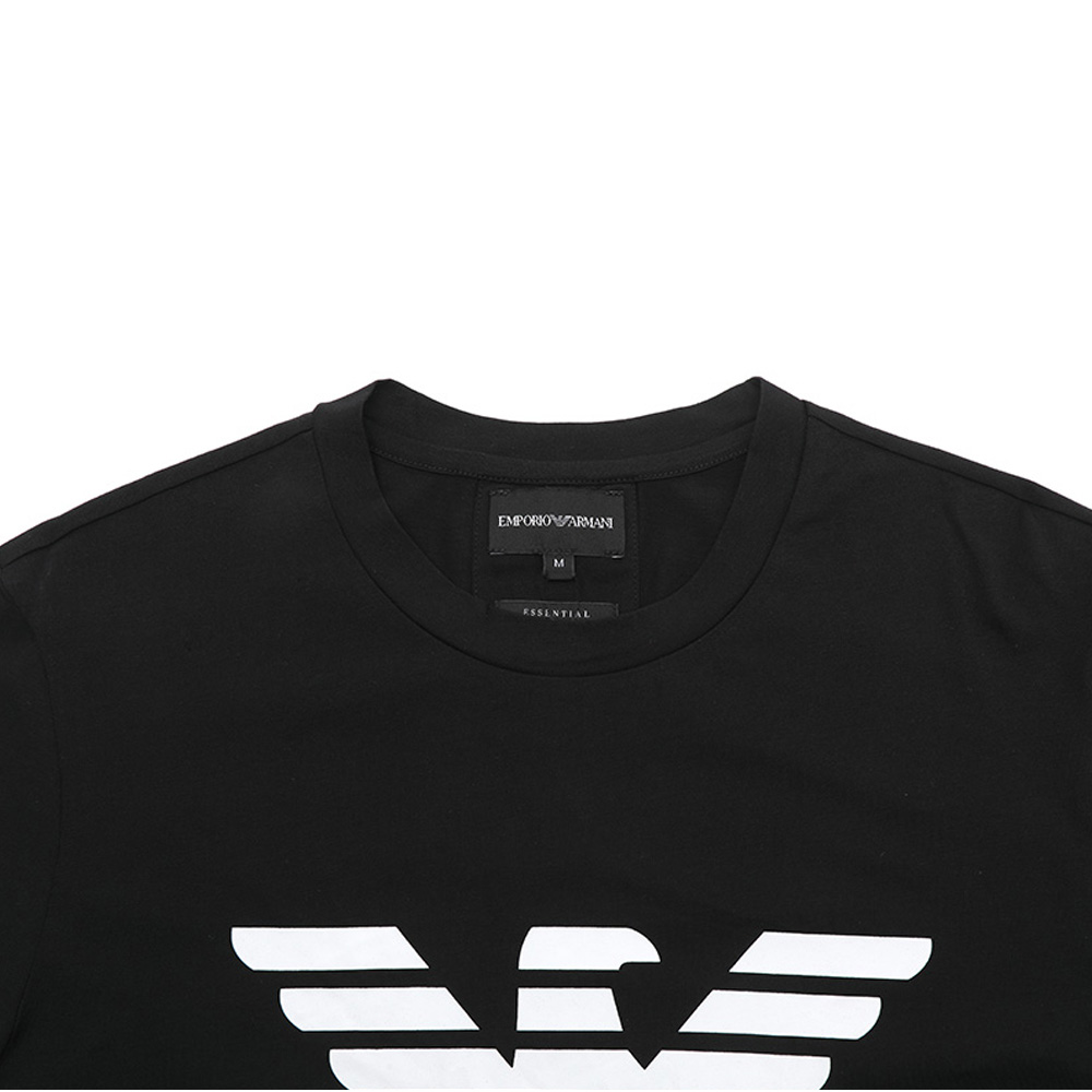 EMPORIO ARMANI 男黑色长袖T恤 8N1TN8-1JPZZ-0022商品第3张图片规格展示