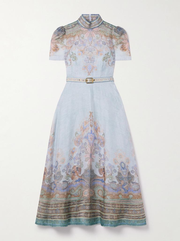 Zimmermann リネンとシルク ドレス Zimmermann☆新作！リネンとシルクのドレス！早い者勝ち