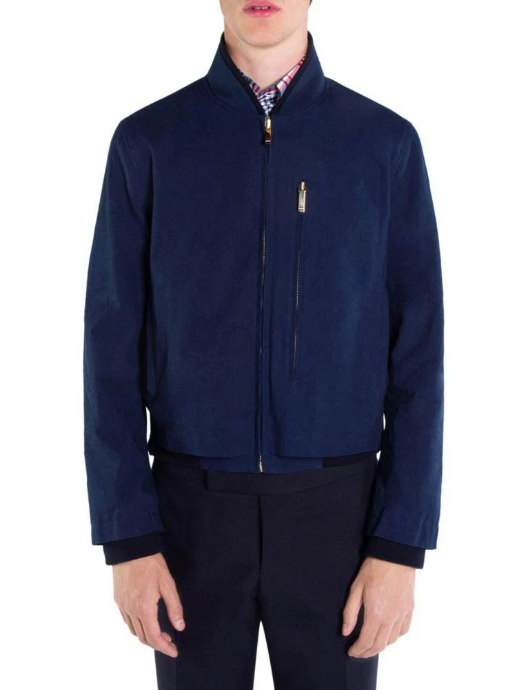 商品Thom Browne|Reversible Cotton Zip Front Jacket,价格¥22406,第1张图片