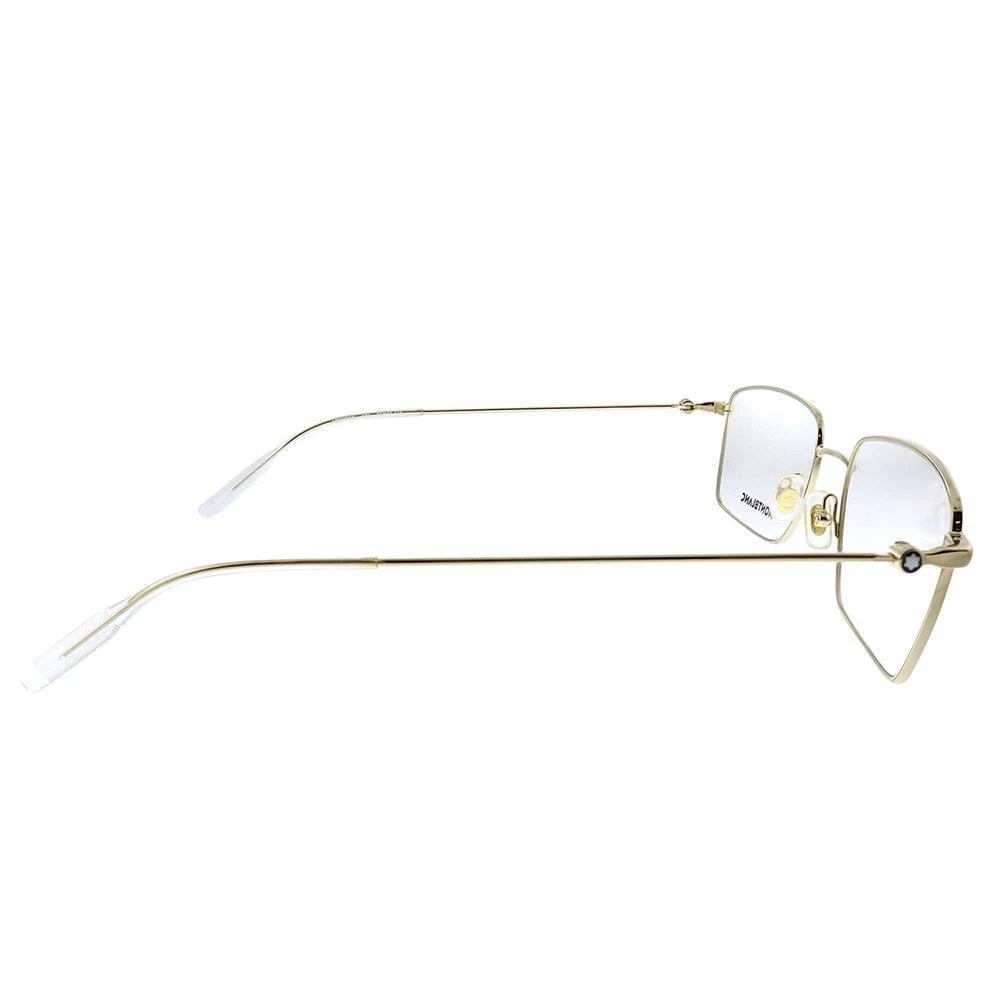 商品MontBlanc|Mont Blanc  MB 0076O 002 Unisex Rectangle Eyeglasses 55mm,价格¥1268,第3张图片详细描述