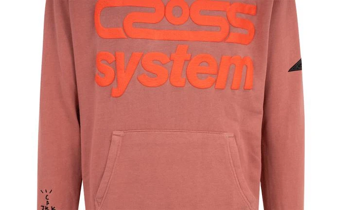 商品Travis Scott|Travis Scott Cross System Hoodie,价格¥1005-¥1079,第3张图片详细描述