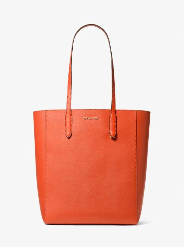 商品Michael Kors|Vincent Large Saffiano Leather Tote Bag With Card Case,价格¥895,第4张图片详细描述