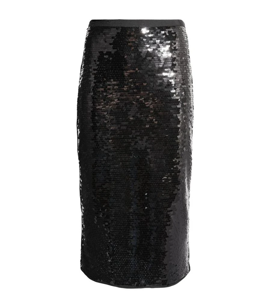 商品Weekend Max Mara|Sequin-Embellished Midi Skirt,价格¥1644,第1张图片