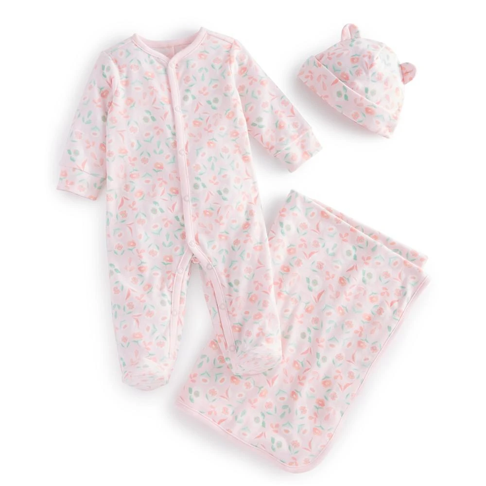 商品First Impressions|Baby Girls Floral Gift Box Set, Created for Macy's,价格¥135,第1张图片
