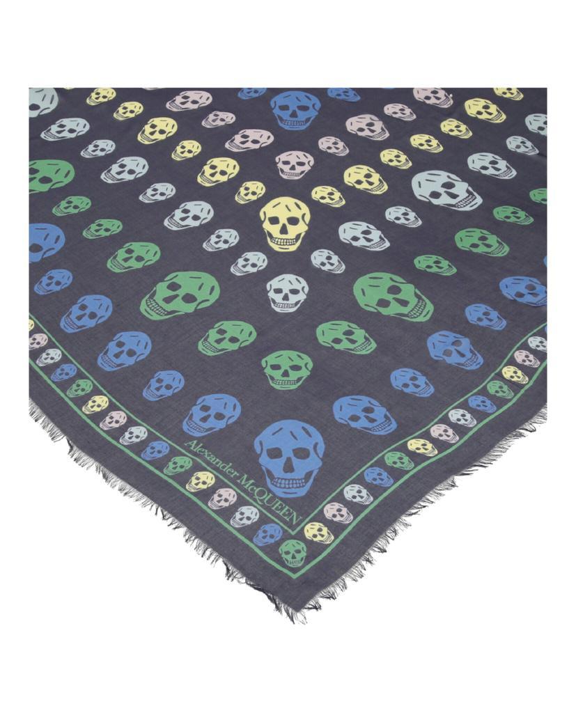 商品Alexander McQueen|Box Skull Scarf,价格¥1614,第4张图片详细描述