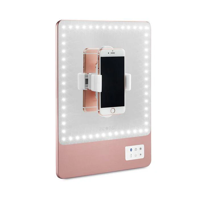 商品RIKI LOVES RIKI|Skinny LED Travel Magnifying Mirror with Bluetooth, 5X Magnification,价格¥1420,第4张图片详细描述