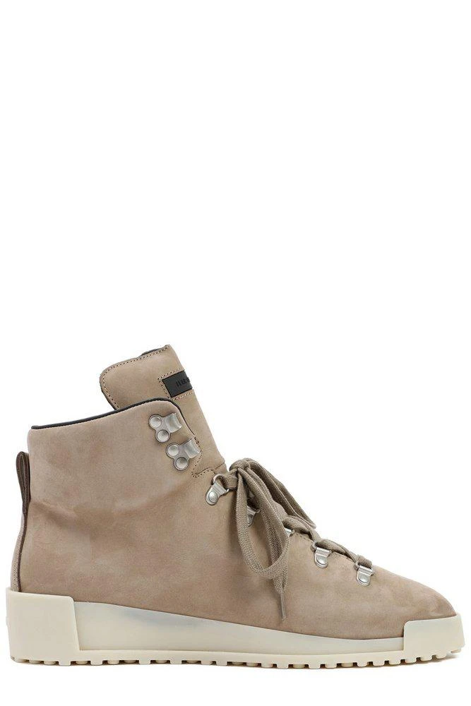 商品Fear of god|Fear of God Low Wedge Lace-Up Ankle Boots,价格¥3783,第1张图片