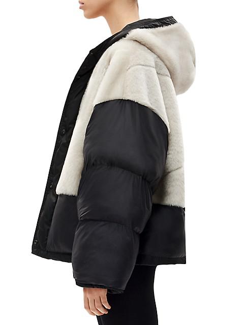Ember Reversible Shearling Ski Jacket商品第3张图片规格展示