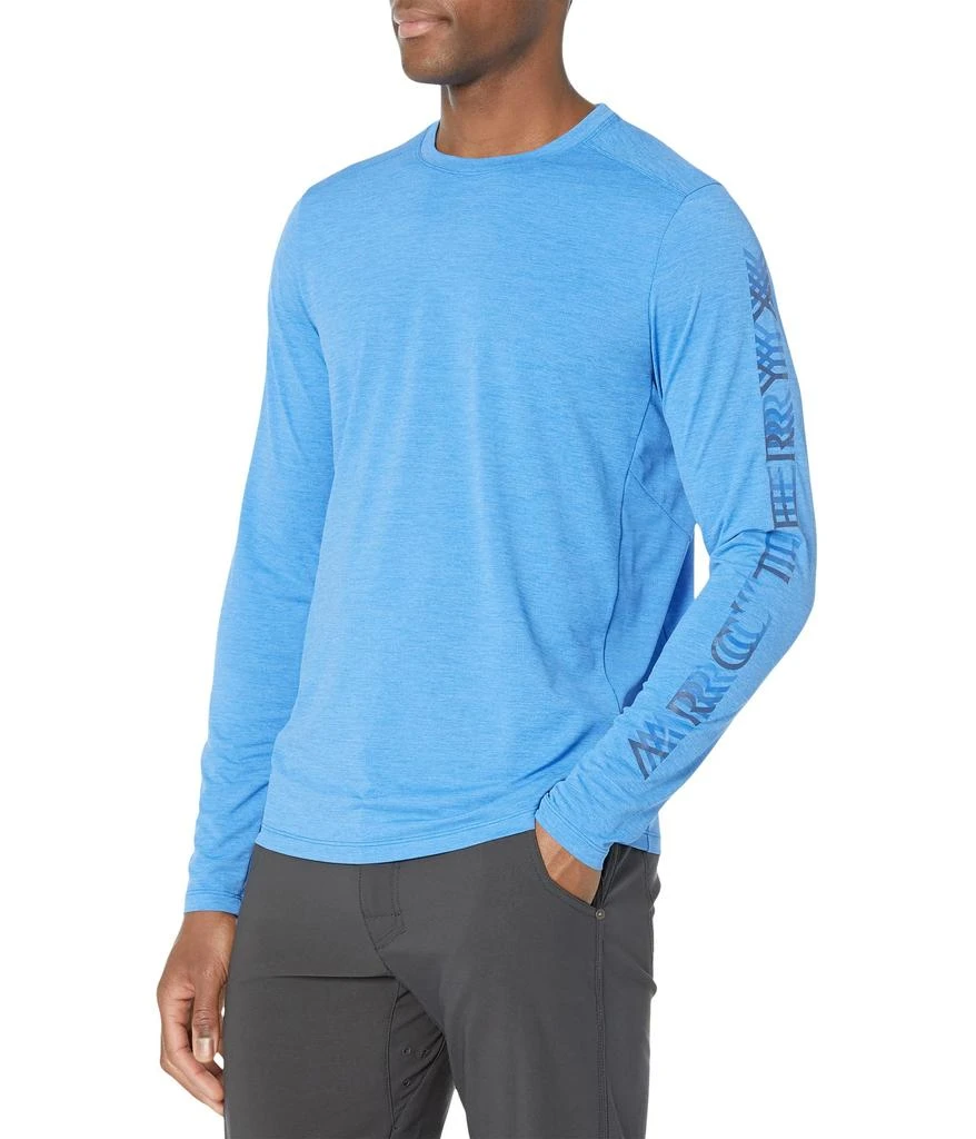 商品Arc'teryx|Arc'teryx Cormac Logo Crew Neck Shirt LS Men's | Performance Long-Sleeve Logo Tee,价格¥675,第1张图片详细描述