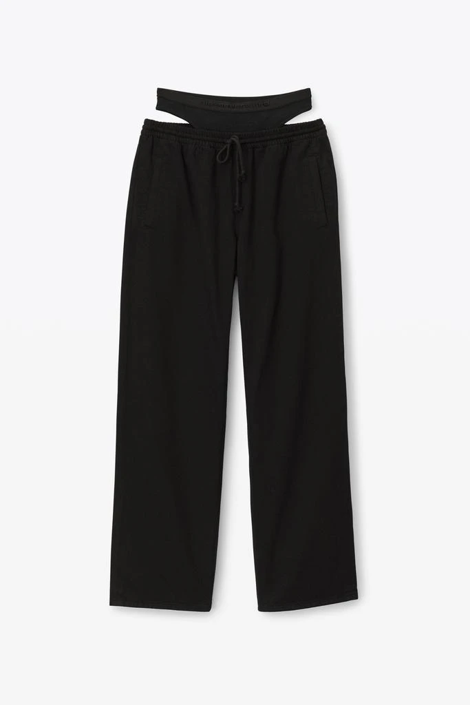 商品Alexander Wang|Layered Track Pant In Denim,价格¥1987,第3张图片详细描述