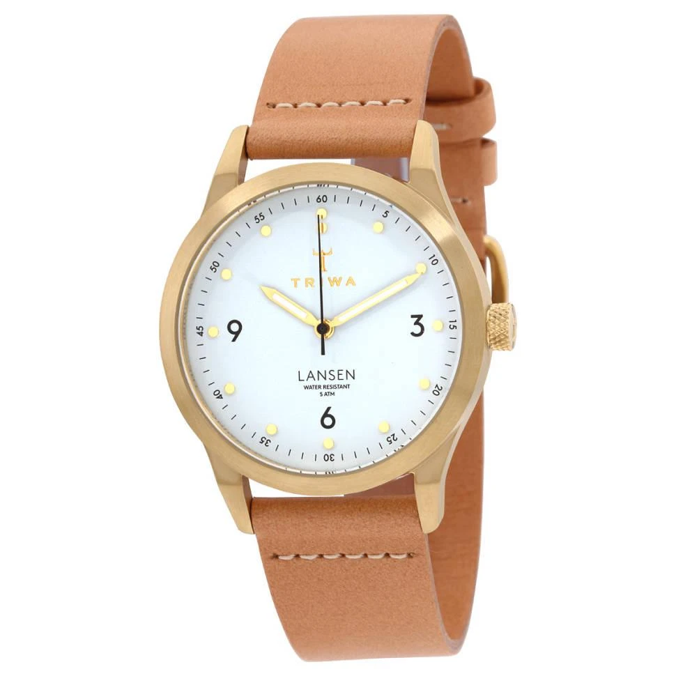 商品Triwa|女士石英腕表 皮革表带 38mm LAST12014,价格¥111,第1张图片详细描述